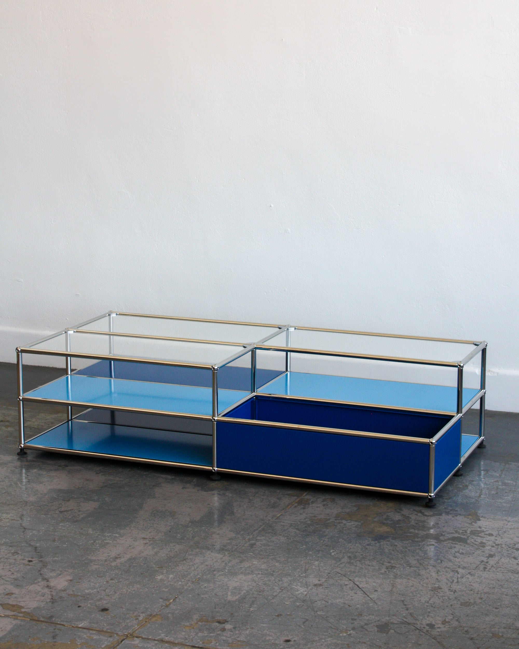 Display/Storage Coffee Table - Steel