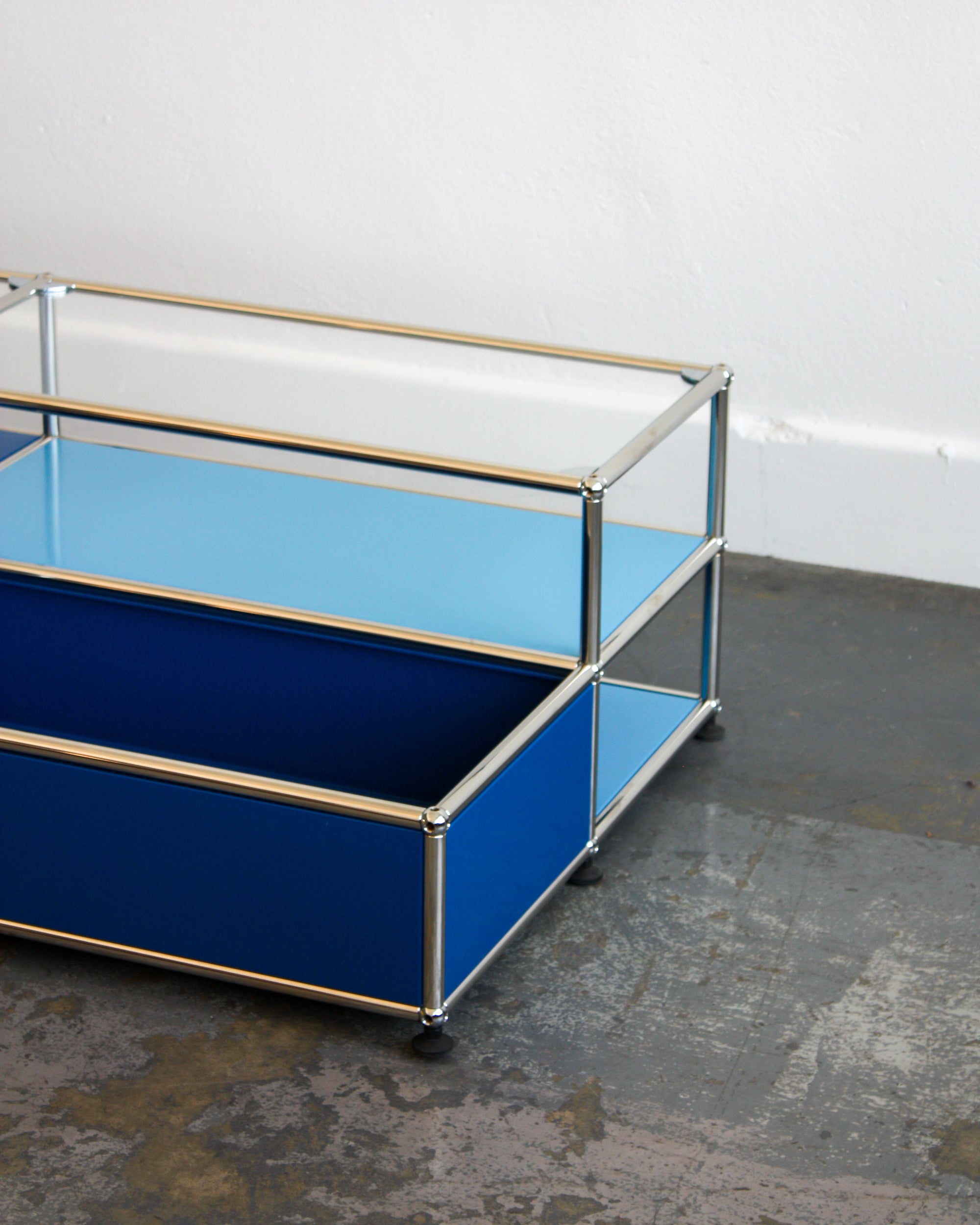 Display/Storage Coffee Table - Steel