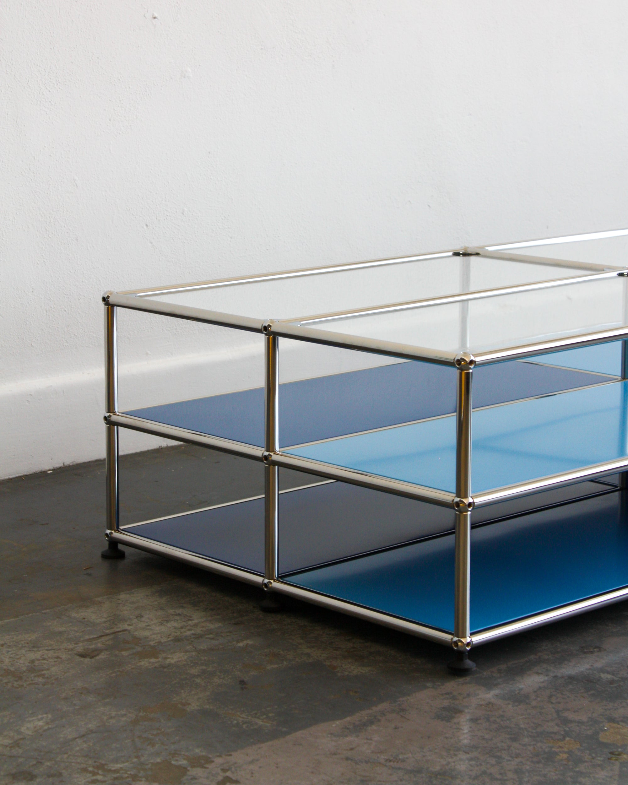 Display/Storage Coffee Table - Steel