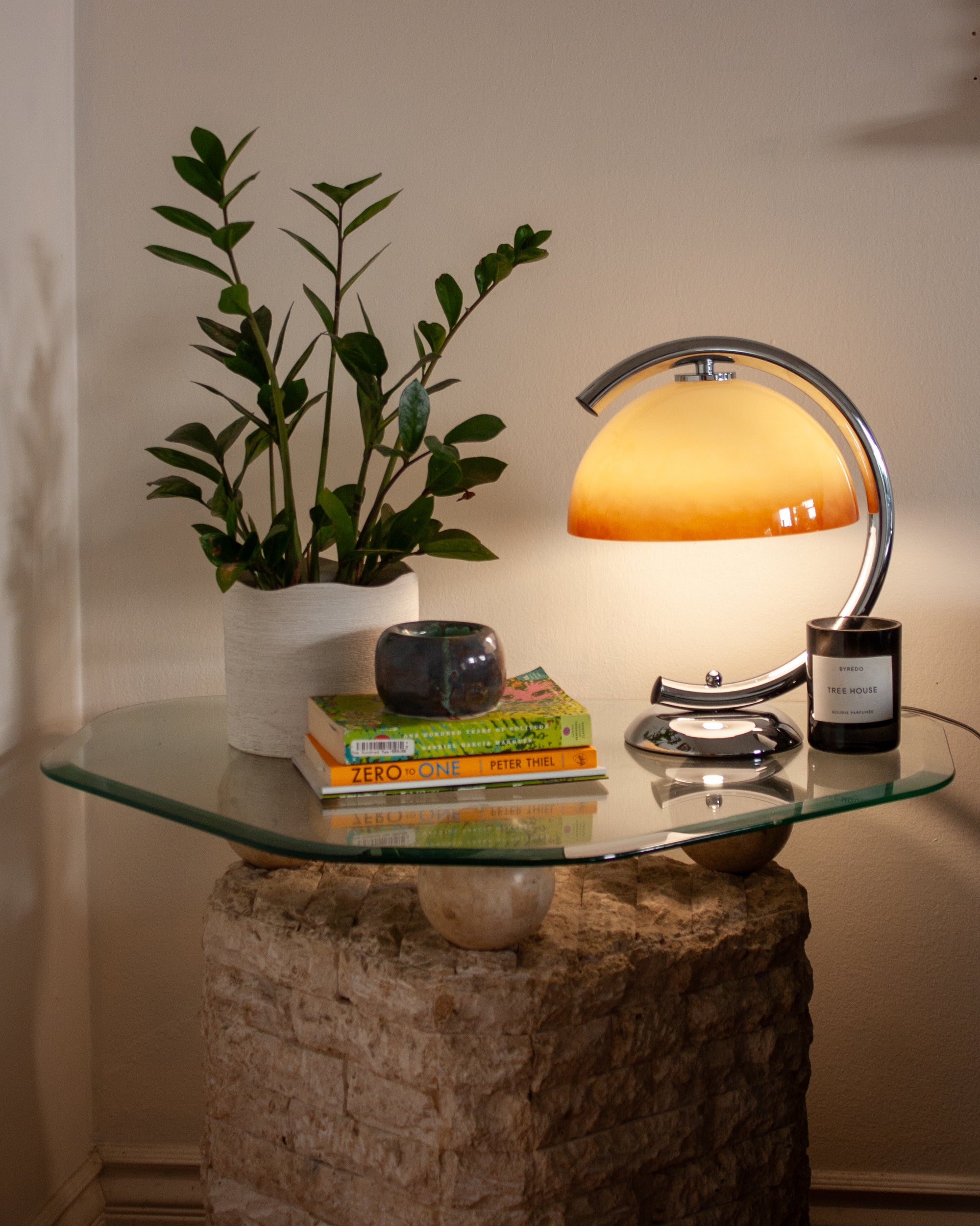 Crescent Table Lamp