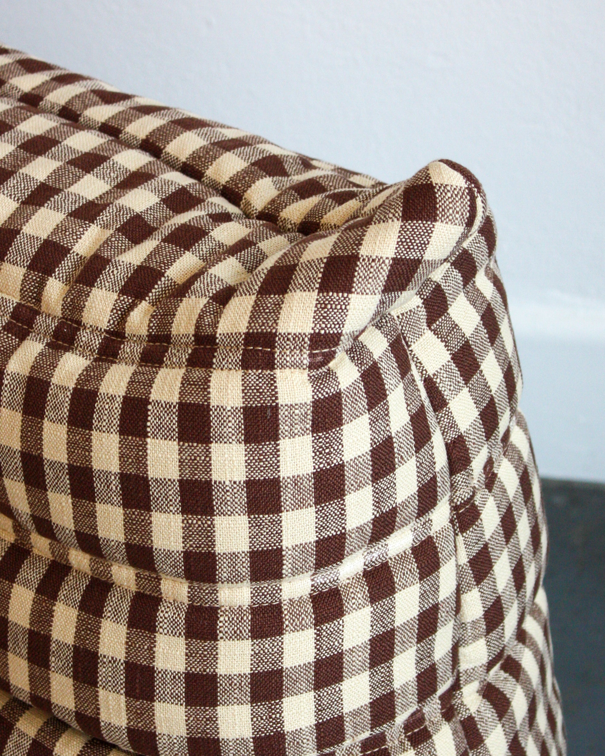 Plaid Linen Rumi Sofa Collection