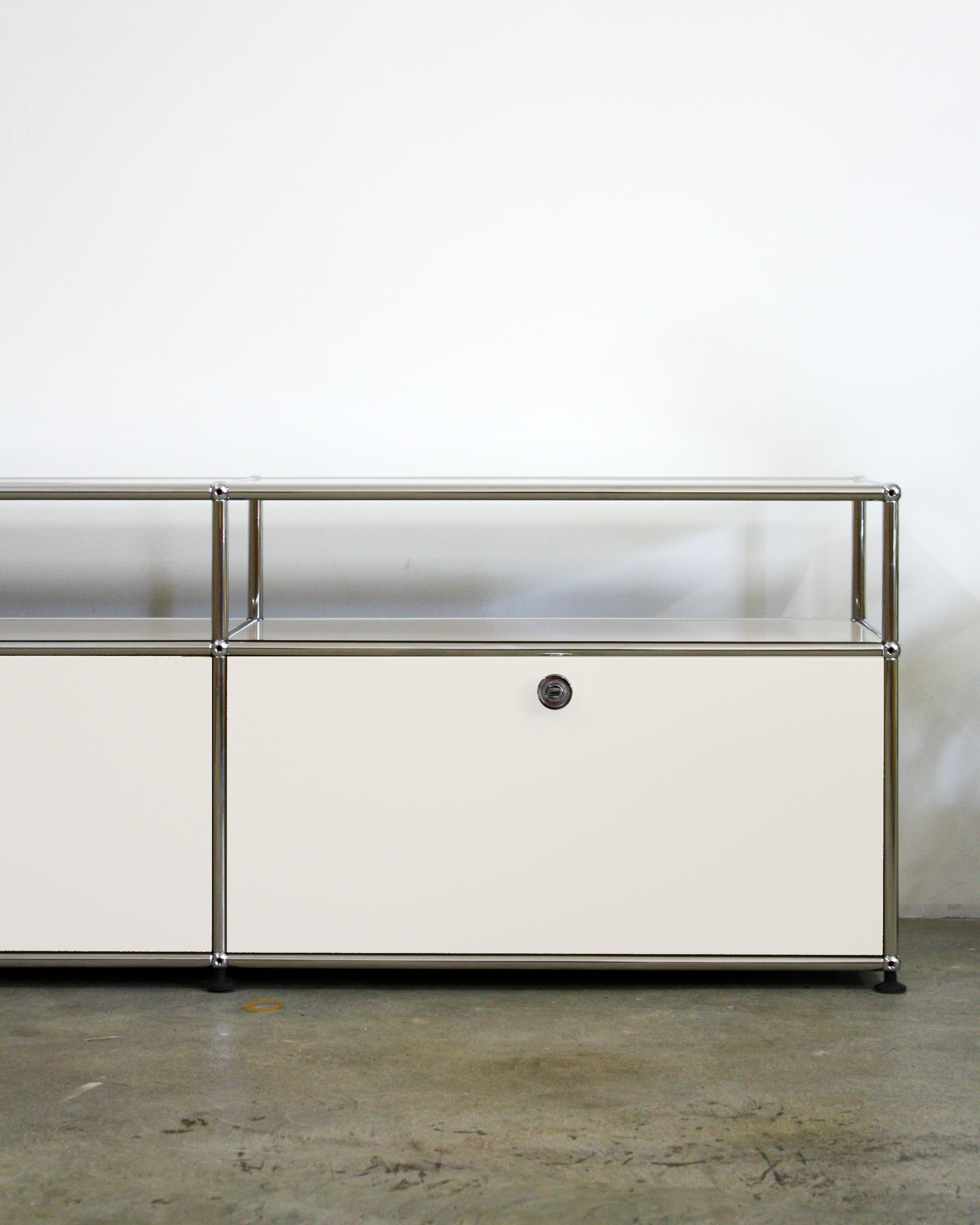 Display Media Console Dupe - Stainless Steel