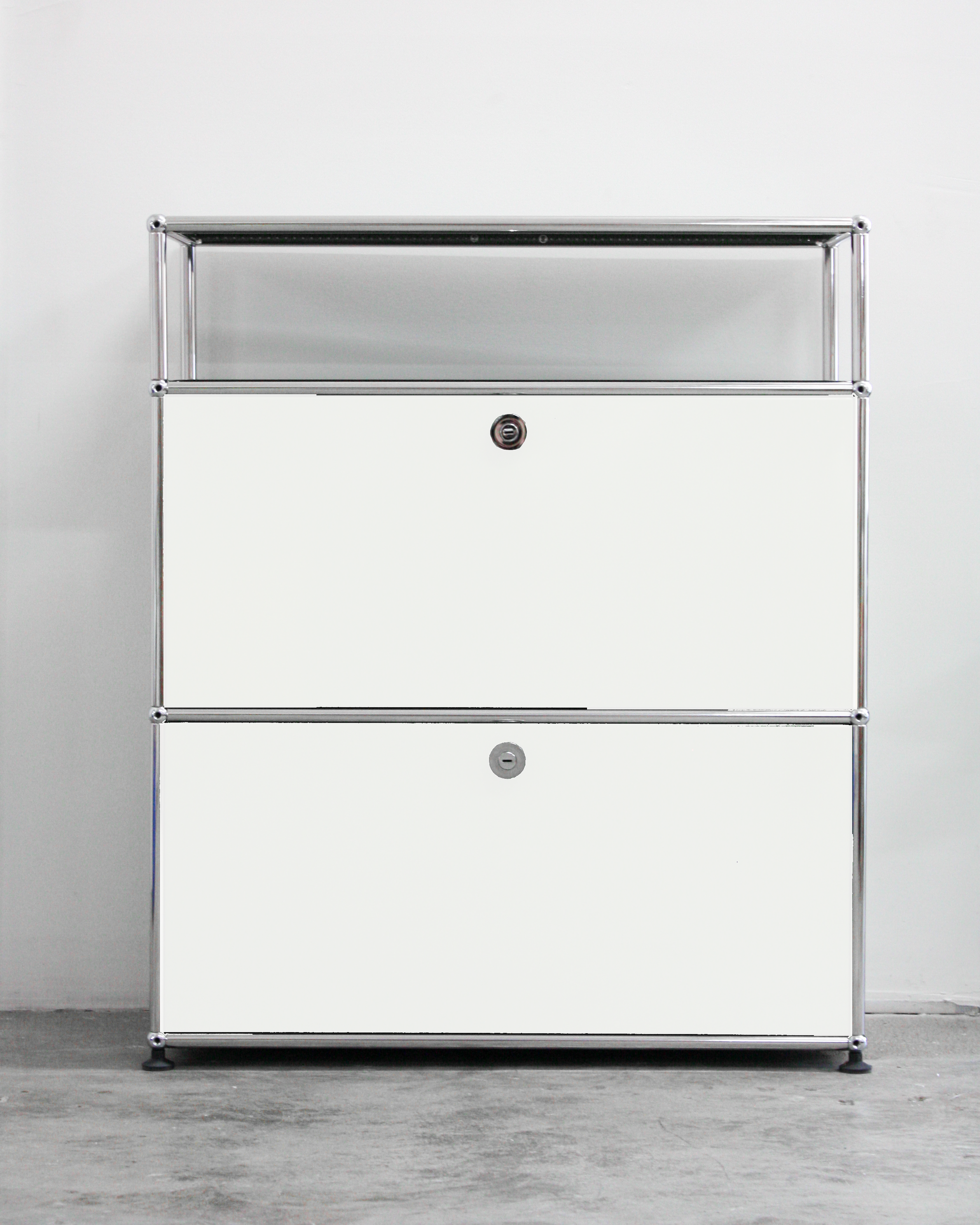 Half Dresser Dupe - Stainless Steel